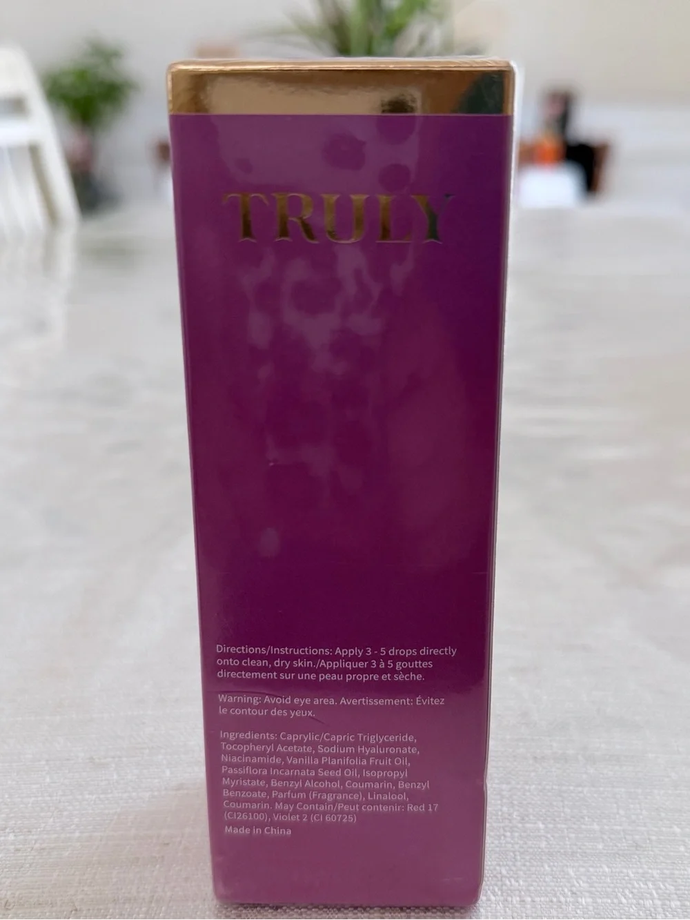 TRULY Glazed Donut After Shave Oil 3.1oz
